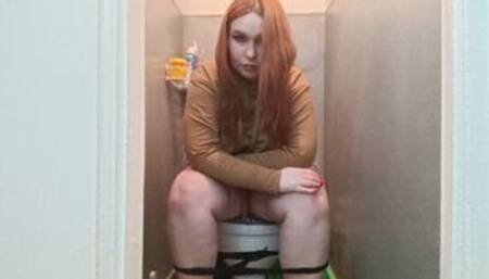 The maggot is tearing up my fat ass