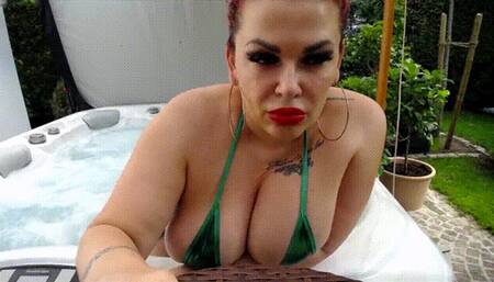 Brainfuck: In the mini thong in the new whirlpool