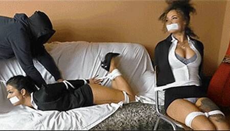 Phoenix & Latina in: The Legend of 'Ghoulies' Arch': Star Reporter Babes Fall Afoul of an Unscrupulous FearMonger Bent on Protecting His Evil Scheme! (WMV)