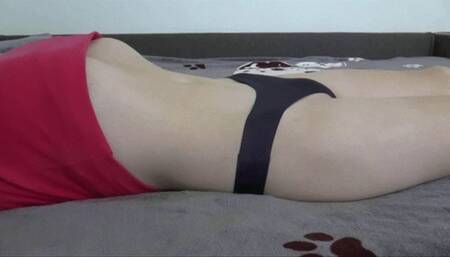 Show your belly flat and then inflate your big belly MP4 HD 720p