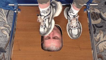 College girl in Balenciaga 3XL sneakers crushes my face (part 1 of 5), flo558x 1080p