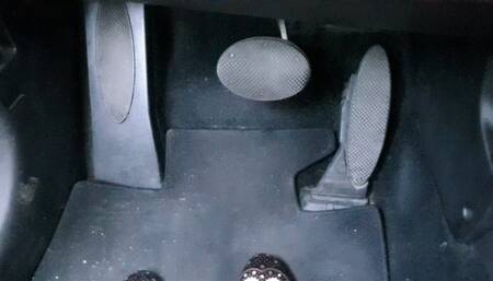 TARTAN BALLET SHOES in Pedal Pumping