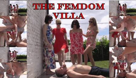 THE FEMDOM VILLA - OUTDOOR dirty feet licking (INSANE CLIP!)