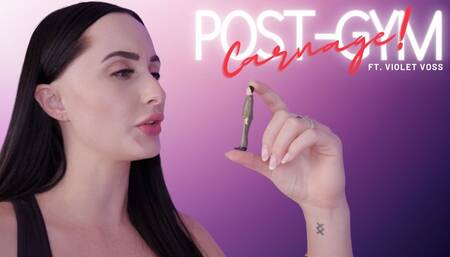 Post Gym Carnage! Ft Violet Voss - 4K