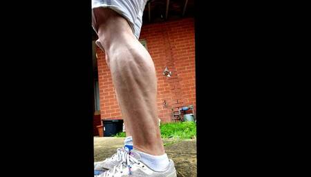 Calf Flex Pull Up Your Sweats Outdoors