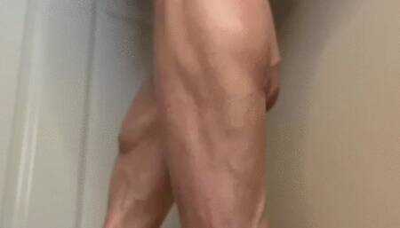 Black Lingerie Barefoot Seductive Flex