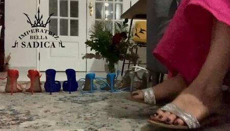 Just my feet and my dangling 2