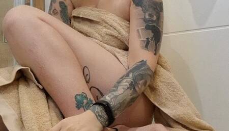 First thing after Shower is smoking