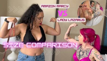 Size Comparison: Amazon Marcy vs Lady Lazarus