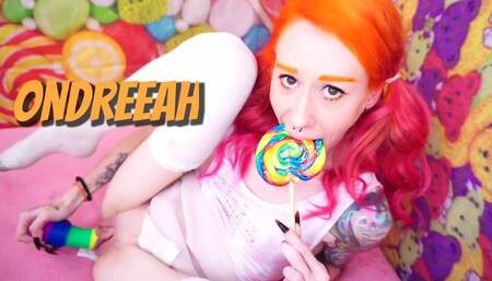 Ondreeah Sweet Candy Solo Masturbation | DDLG Petite Princess Age Play | 1080p HD mp4
