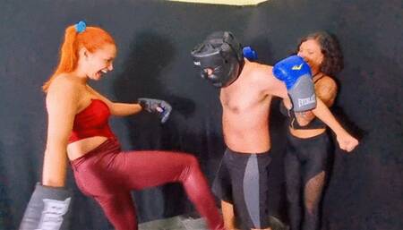 Double Hard Beatdown by Manu Albertine, Qween and Slave Marco -Part 2 - FULL HD