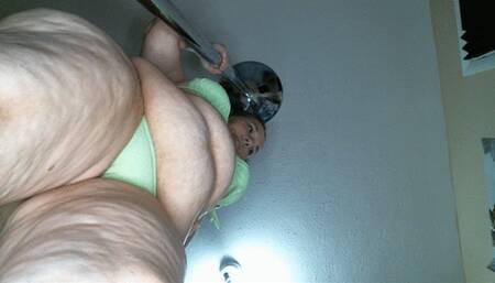 green bikini giantess pov