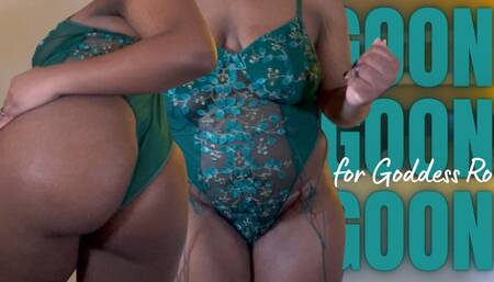 GOON FOR GODDESS RO HD MP4 1080p by Royal Ro with Gooning, Masturbation Encouragement, Orgasm Control, Ebony Female Domination, Ebony Ass Worship, Moaning, Lingerie, Tit Worship, Ebony Goddess, Long Nails
