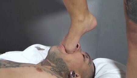 I WILL FUCK YOUR MOUTH WITH MY FEET RIGHT NOW OPEN YOUR MOUTH