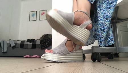 Shoe and feet tease!