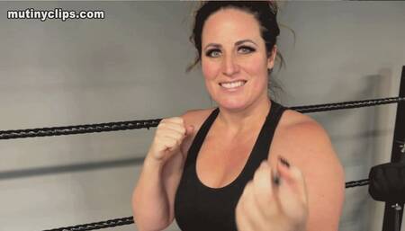 MW-1382 Muay Thai Instructor Mutiny Kicks Your Ass - Kickboxing POV