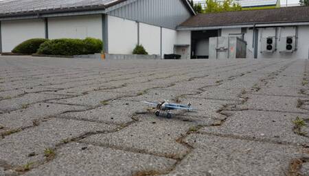 Giantess toy crushing air planes III