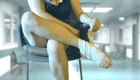 I sprained my ankle! Help me!