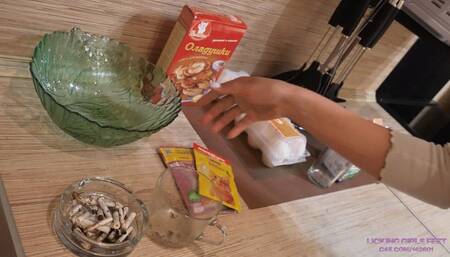 PAMELA - I'll cook delicious pancakes for you (4K)