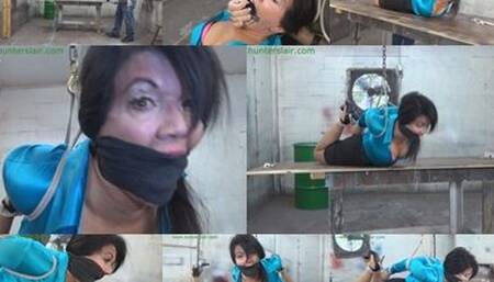 THROWN ONTO HIS TABLE & BRUTALLY HOGTIED_MP41