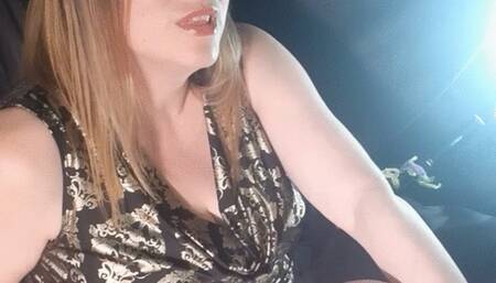 Dangling a cork cigarette