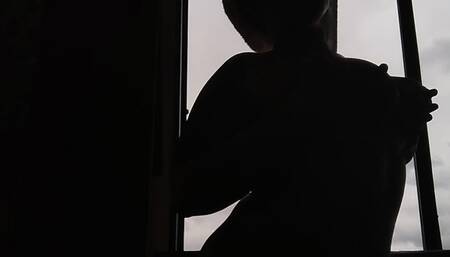 Worship Goddess And Her Silhouette