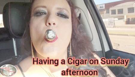 Having a Cigar on Sunday afternoon - SFL194