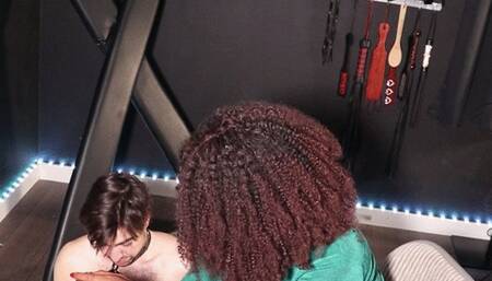 Mistress Melissa Ball Crusher Flat like Pancakes