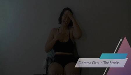 Giantess Cleo In The Stocks (Small)