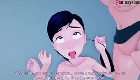 Violet Parr & Gwen Tennyson Threesome | Violet parr Incredible time | Free (2Mill views special)