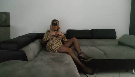 Dominating my slave hubby