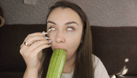 A witch cleans her eyes before an amputation PART2