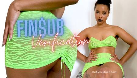 Finsub Verification