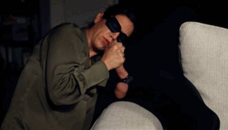 L A SLUT PUMPS COCK AFTER WORK