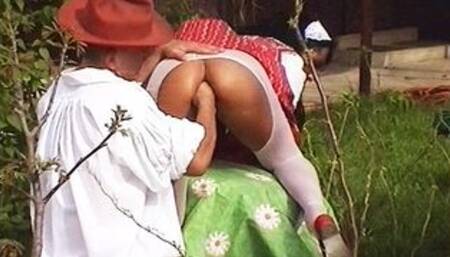 milf rough outdoor fist fucked