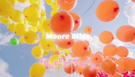 Looner Moore Bliss Blows Up a Handful of Balloons and Squeeze 2 Pops Them All in Front of His Face!