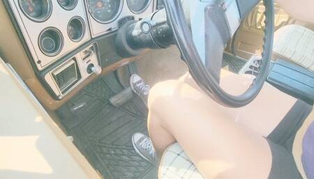 Hard Driving the Jimmy in Converse
