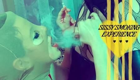 A SISSY SMOKING experience