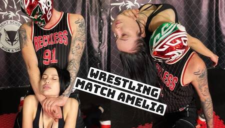 Wrestling Match Amelia