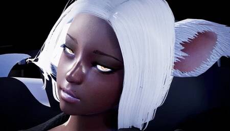 SHE ENTERS THE NEIGHBORS APARTAMENT AND FUCK HIM