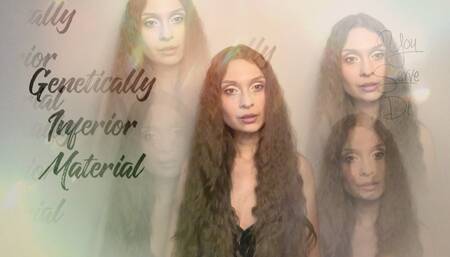 Genetically inferior material