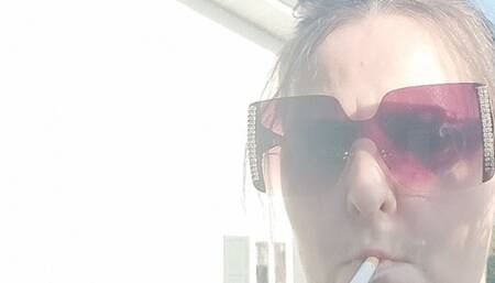 Smoking after walking