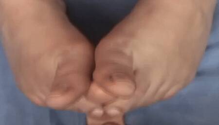 DILDO AND TOEJOB - SD