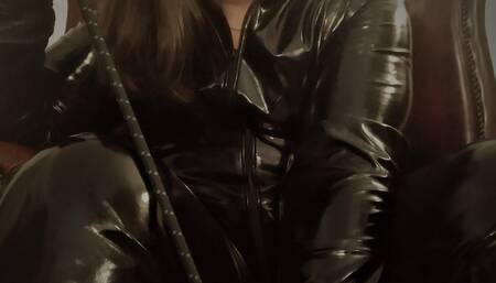 Squeaktastic  when pvc and leather collide