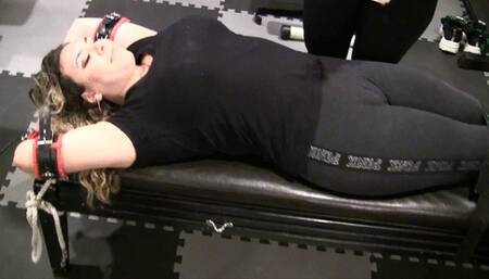 We put JULY on the tickle bench