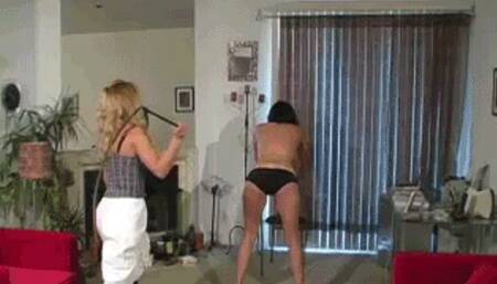 Stable Girl Whipped (MP4)