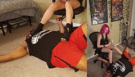 Training The Footbitch 11 - Another Day, Another pair of boots, another worship session