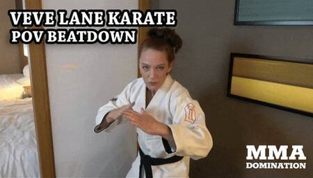 Veve Lane Karate POV Beatdown SD MP4