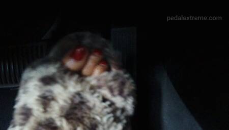 Nafisa - Running late in Slippers! - The RERUN! (4K) Version!