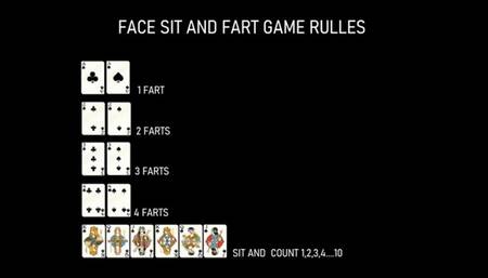 FACE SITTING AND FART GAME PART 3 BY MARCELA SCHUTZ AND DANIEL SANTIAGO CAM BY DANI FULL HD